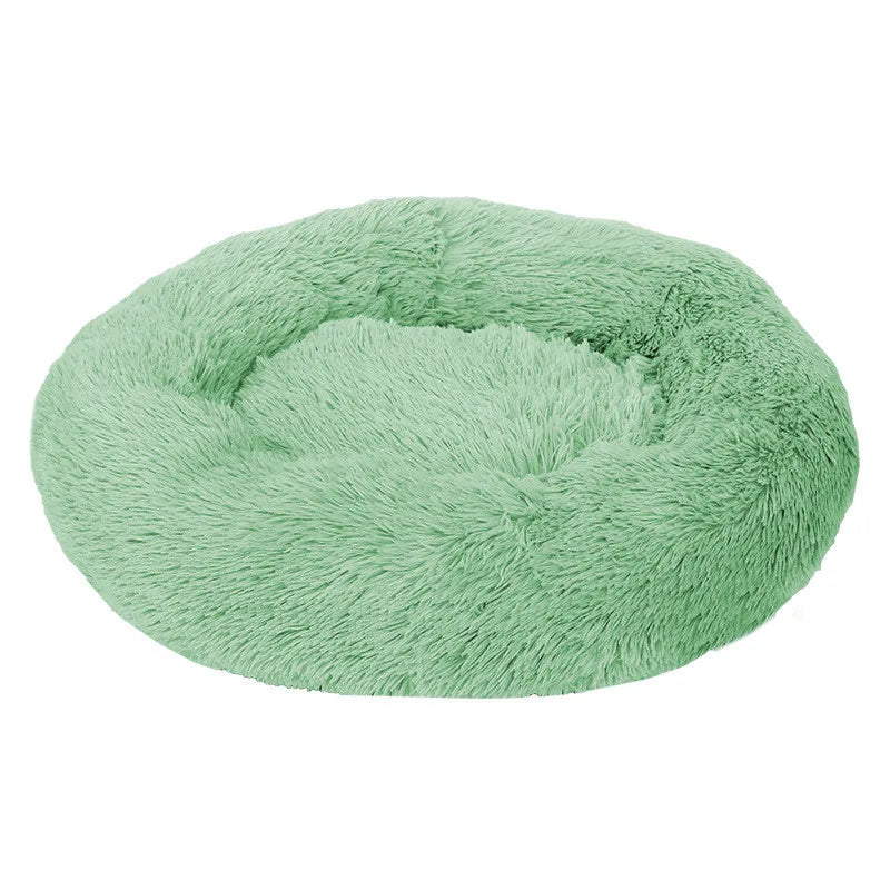 Calming Donut Plush Pet Bed