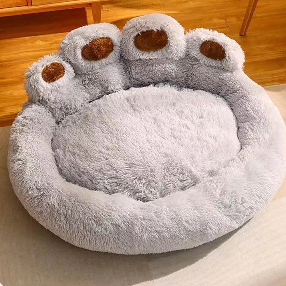 Fluffy Plush Dog Bed