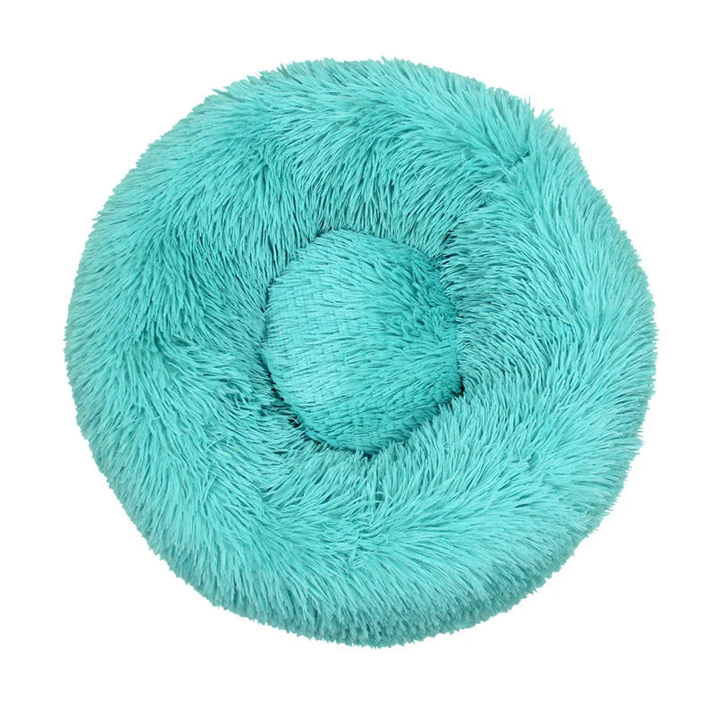 Calming Donut Plush Pet Bed