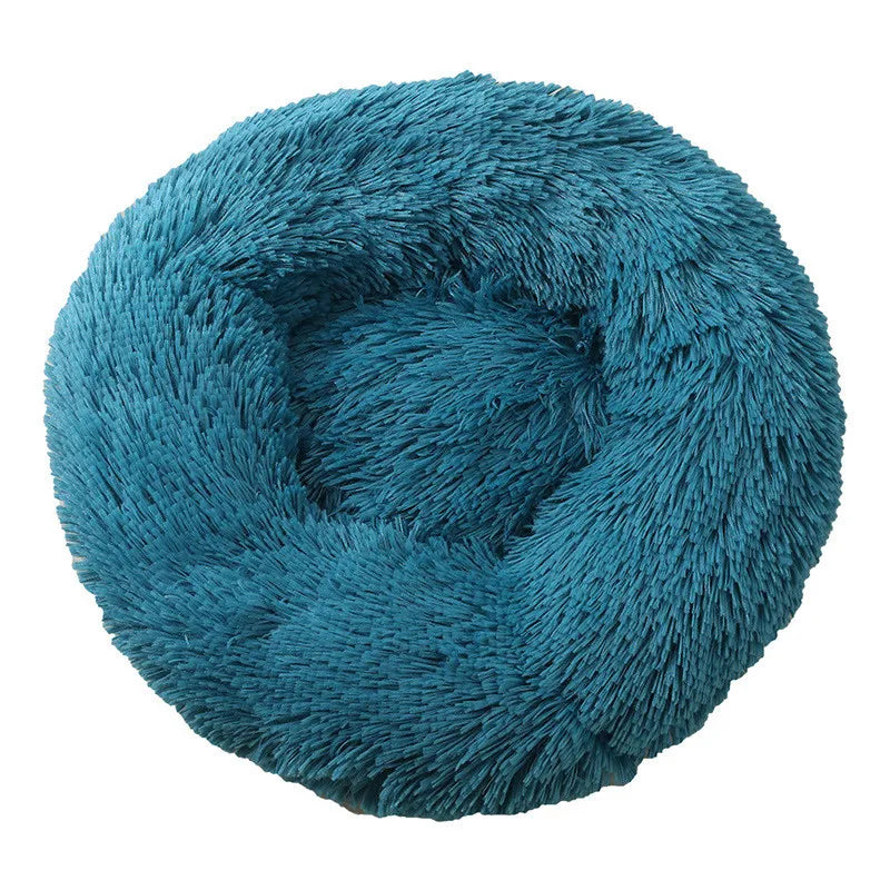 Calming Donut Plush Pet Bed