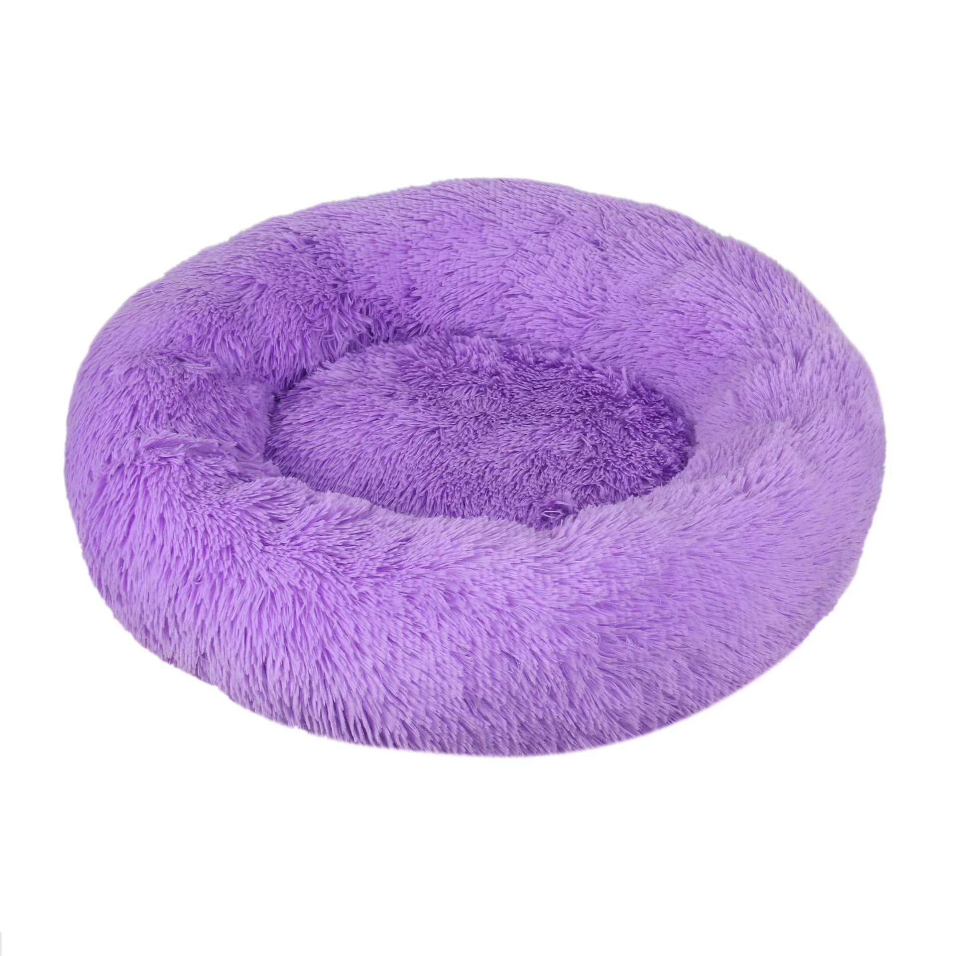 Calming Donut Plush Pet Bed
