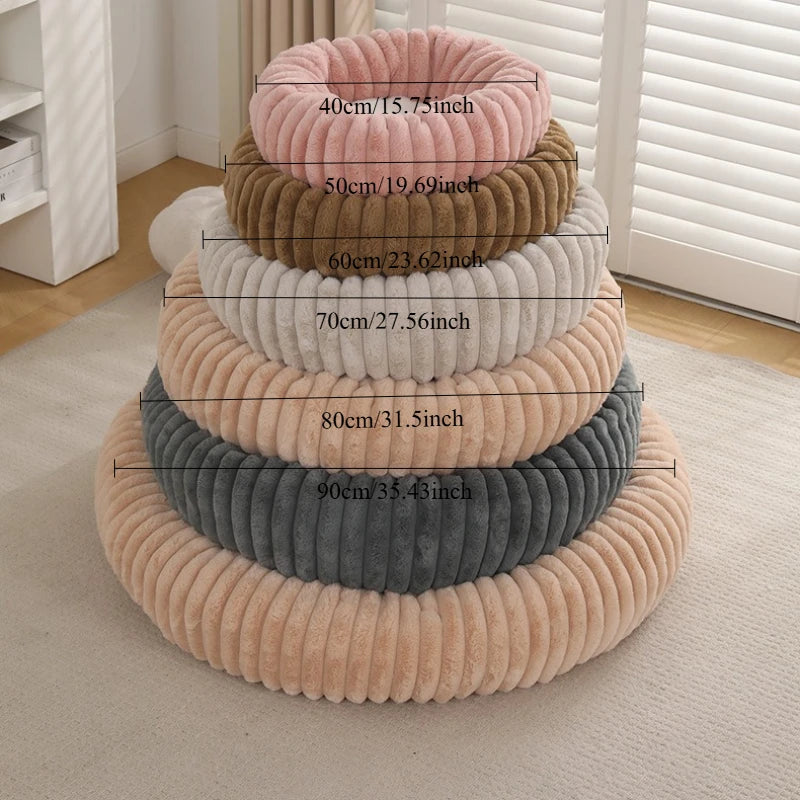 Luxury Winter Plush Dog Nest