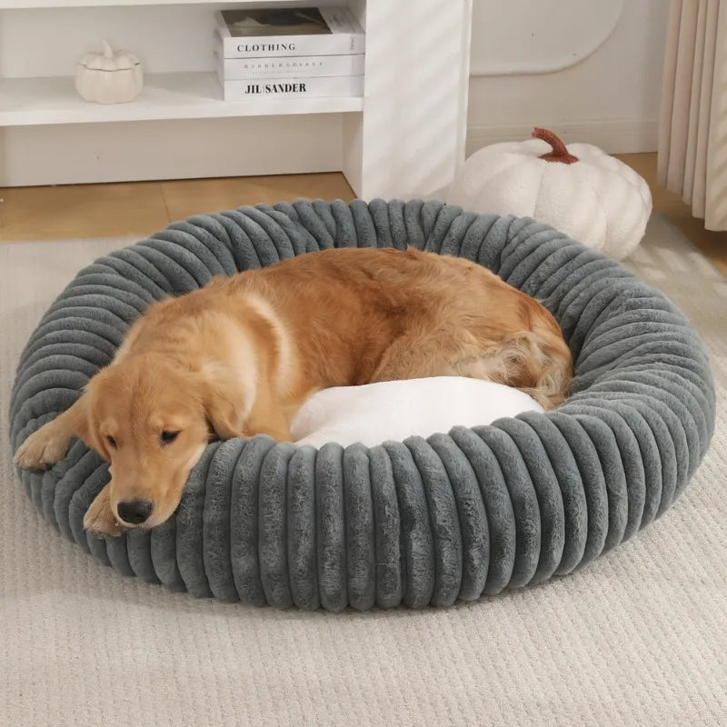 Luxury Winter Plush Dog Nest