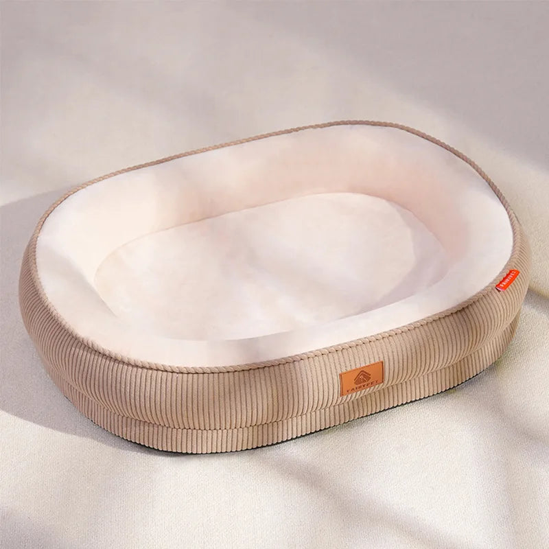 Soft Corduroy Pet Bed